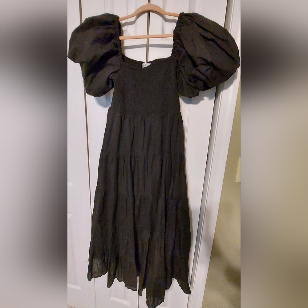 Petal + Pup Black Dress